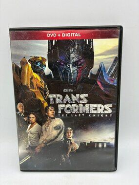 Transformers The Last Knight DVD 2017 PG-13 Mark Wahlberg Paramount Sci-Fi